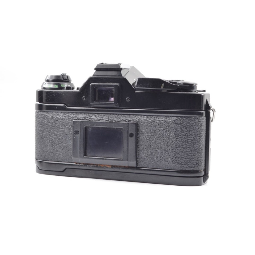 Canon AE-1 Program with FD 28mm f/2.8 (Black) - Filem.sg