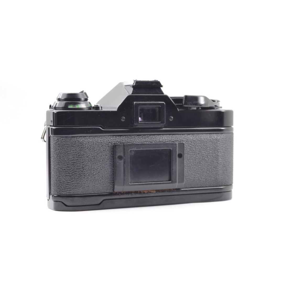 Canon AE-1 Program with FD 28mm f/2.8 (Black) - Filem.sg