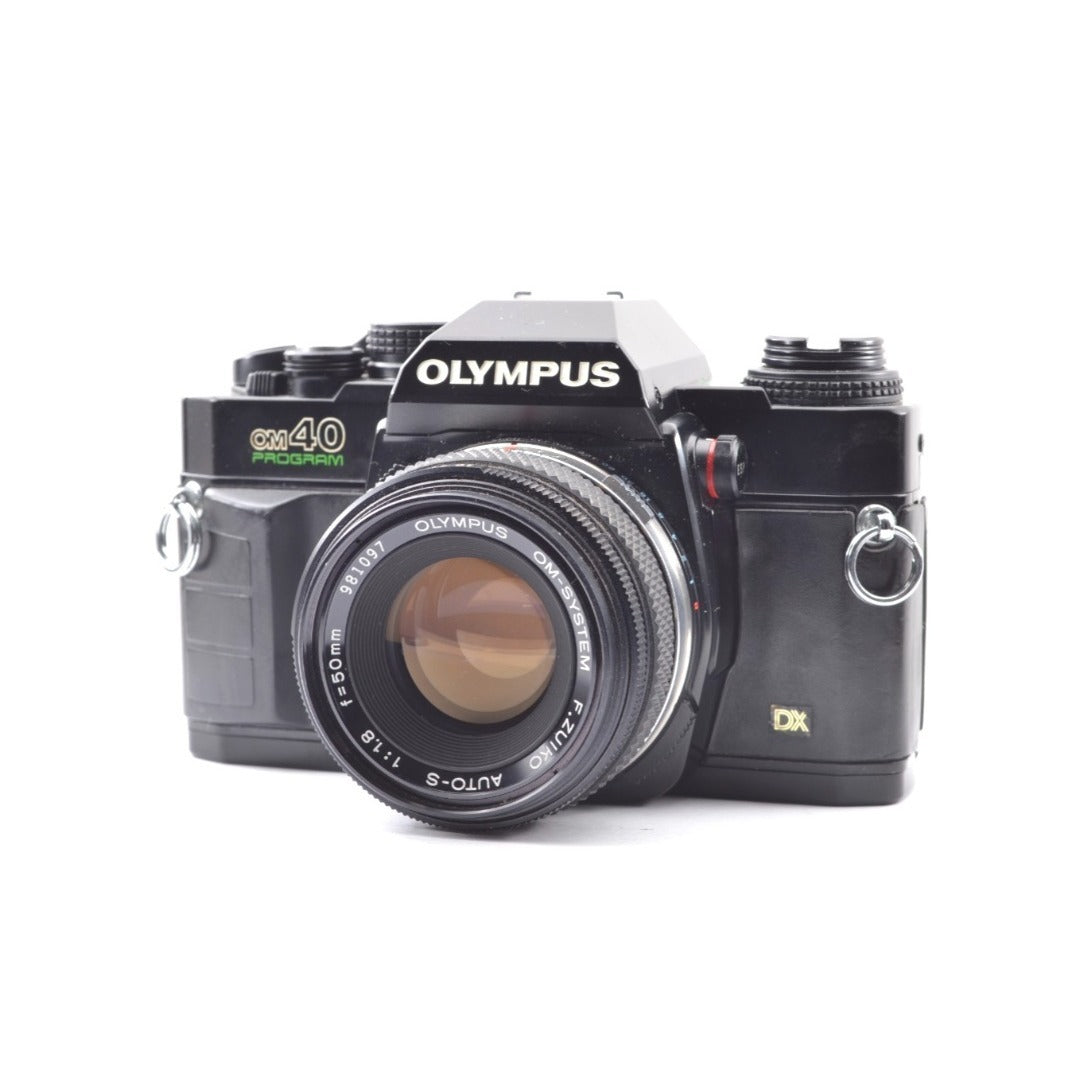 Olympus OM-40 Program with F.Zuiko 50mm f/1.8 - Filem.sg