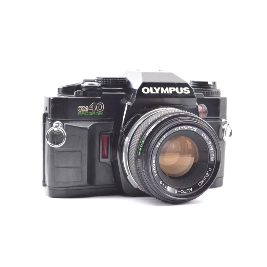 Olympus OM-40 Program with F.Zuiko 50mm f/1.8 - Filem.sg