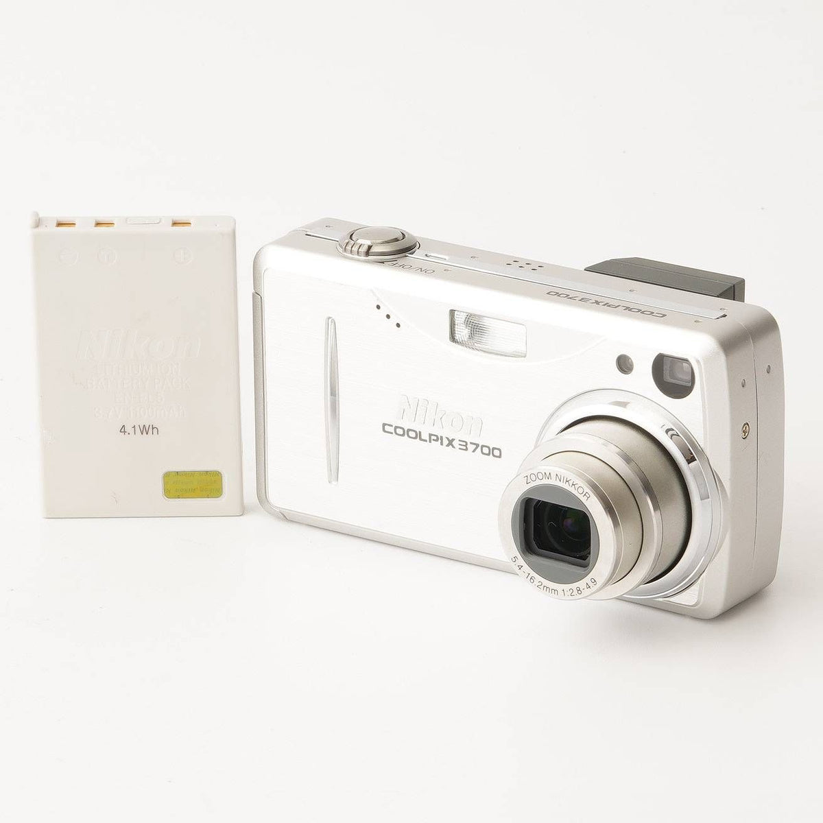 Nikon Coolpix 3700 (Silver) - Filem.sg