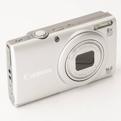 Canon PowerShot A4000 IS (Silver) - Filem.sg
