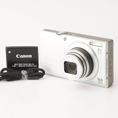 Canon PowerShot A4000 IS (Silver) - Filem.sg