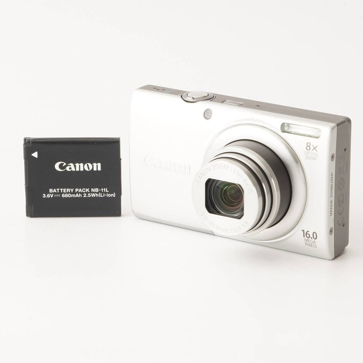 Canon PowerShot A4000 IS (Silver) - Filem.sg