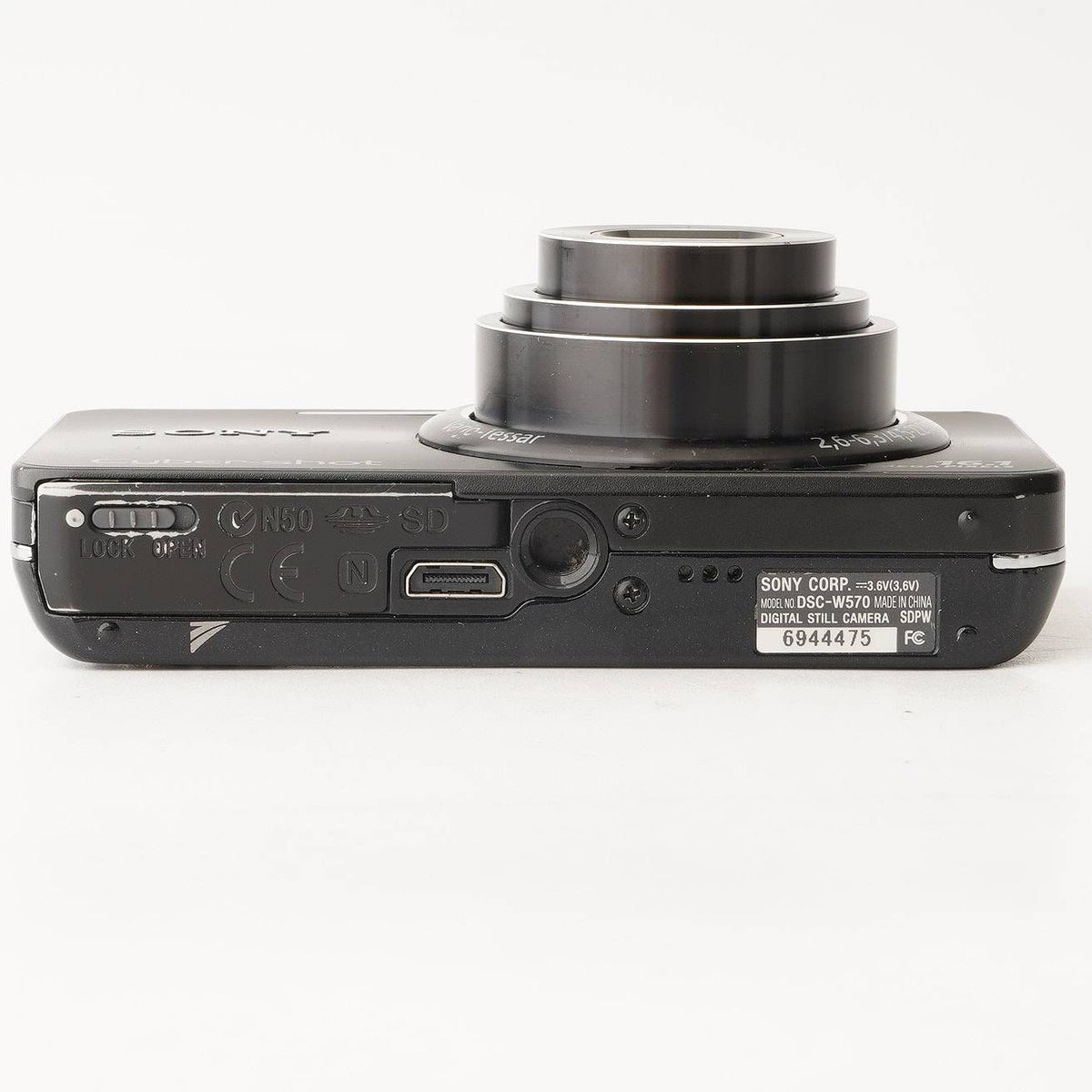 Sony Cyber-shot DSC-W570 (Black) - Filem.sg