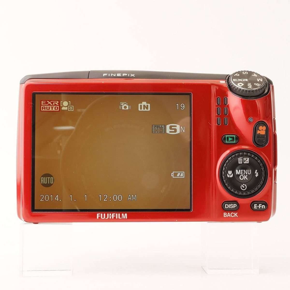 Fujifilm FinePix F1000 EXR (Red) - Filem.sg
