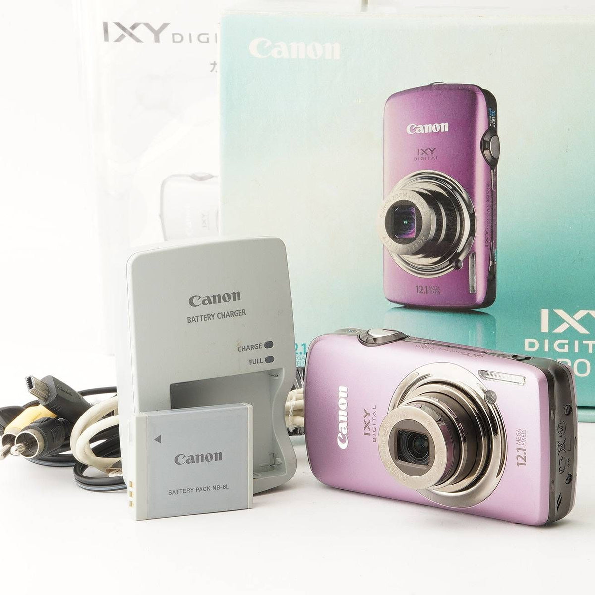Canon IXY Digital 930 IS (Purple) - Filem.sg