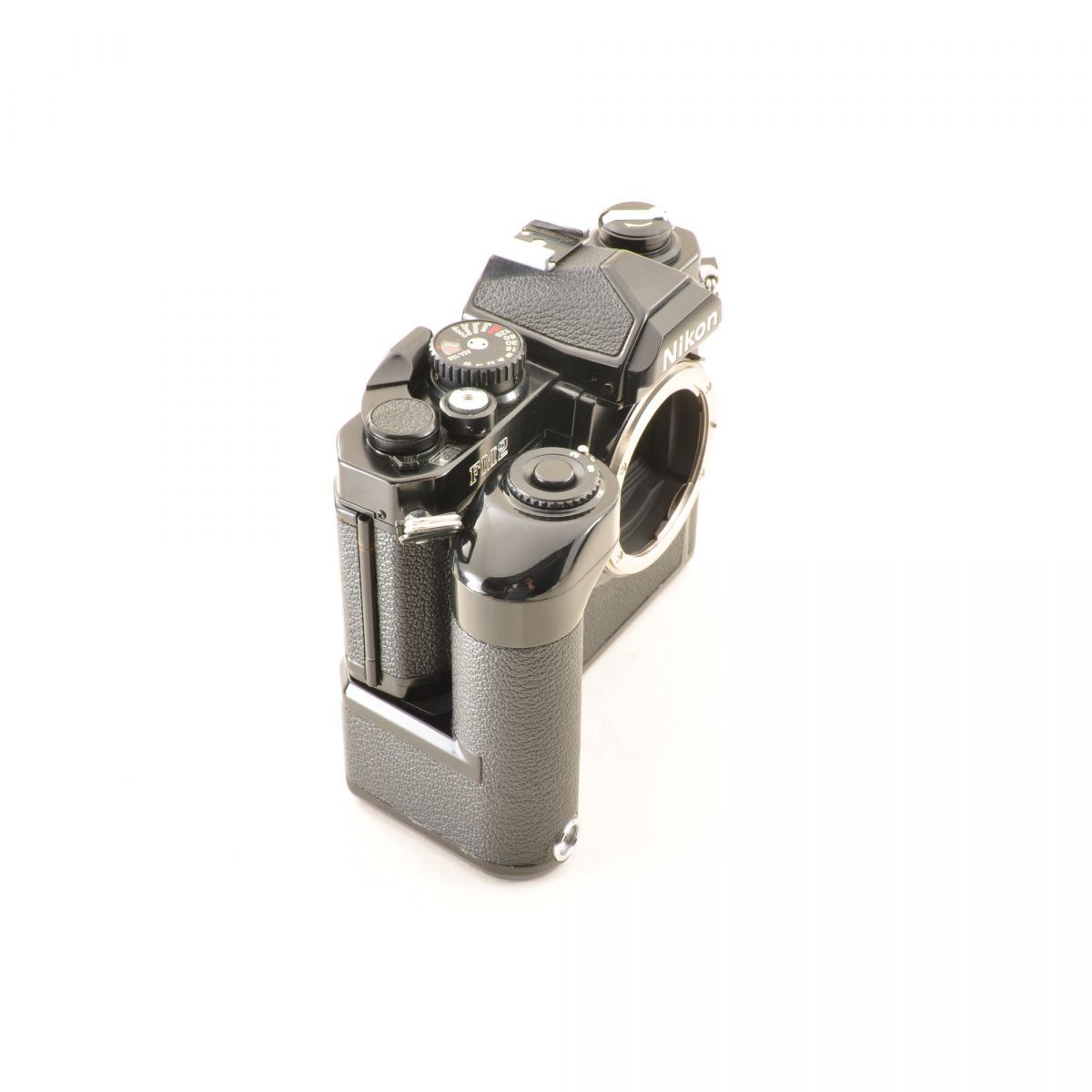 Nikon New FM2 late type with MD-12 Motor Drive (Black) - Filem.sg