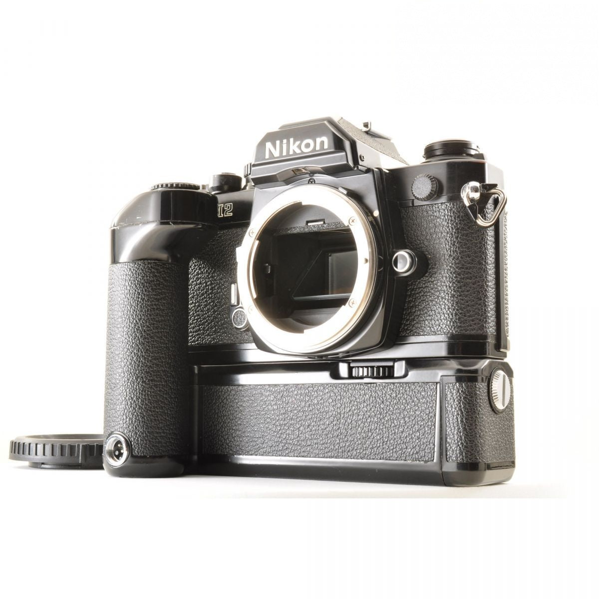 Nikon New FM2 late type with MD-12 Motor Drive (Black) - Filem.sg