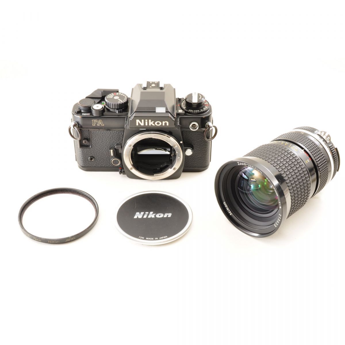 Nikon FA with Ai-S 25-50mm f/4 (Black) - Filem.sg