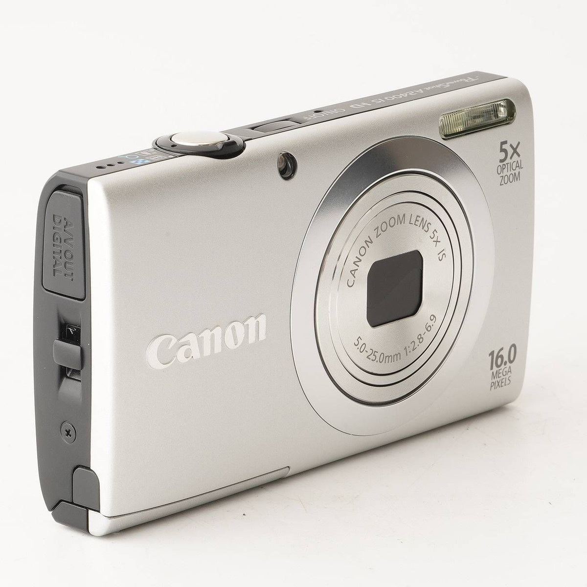 Canon PowerShot A2400 IS (Silver) - Filem.sg