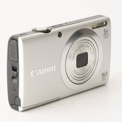 Canon PowerShot A2400 IS (Silver) - Filem.sg
