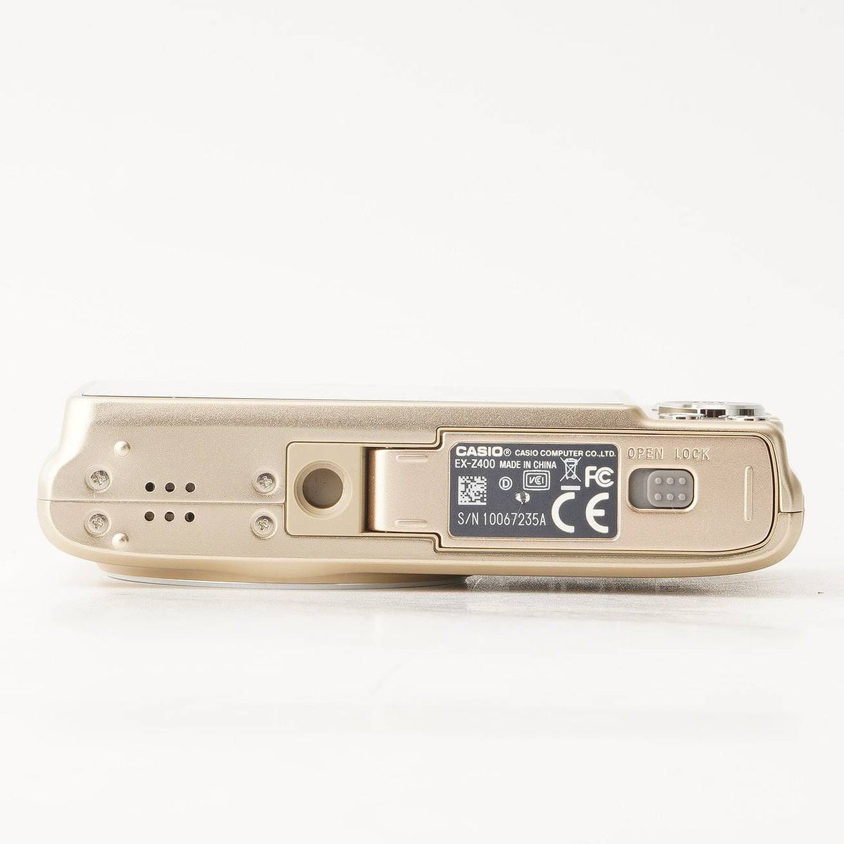 Casio Exilim EX-Z400 (Gold) - Filem.sg