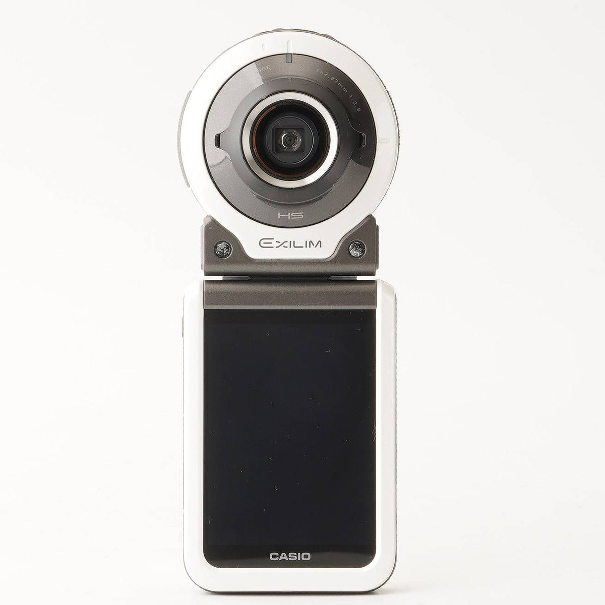 Casio Exilim EX-FR100 (White) - Filem.sg