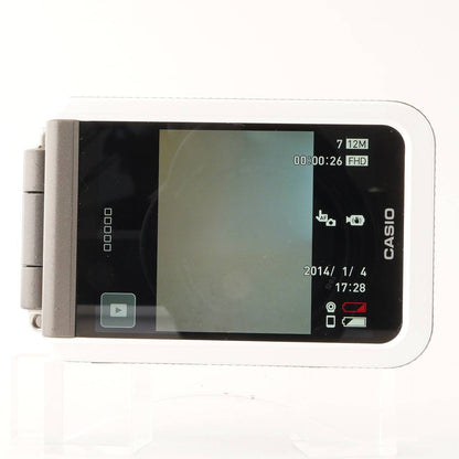 Casio Exilim EX-FR100 (White) - Filem.sg