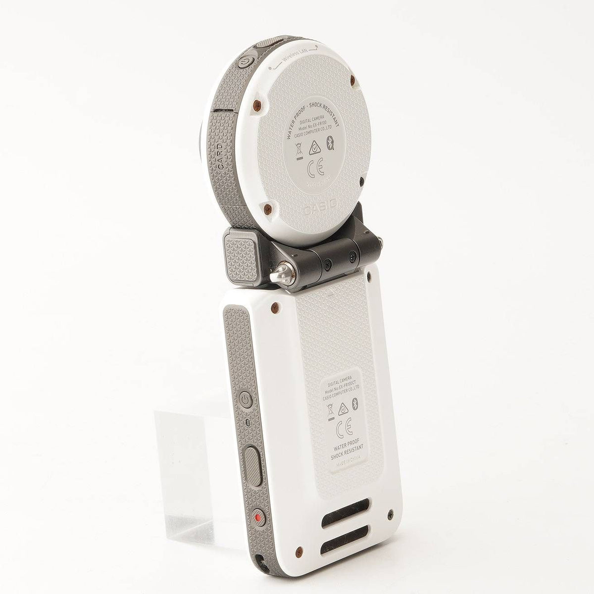 Casio Exilim EX-FR100 (White) - Filem.sg