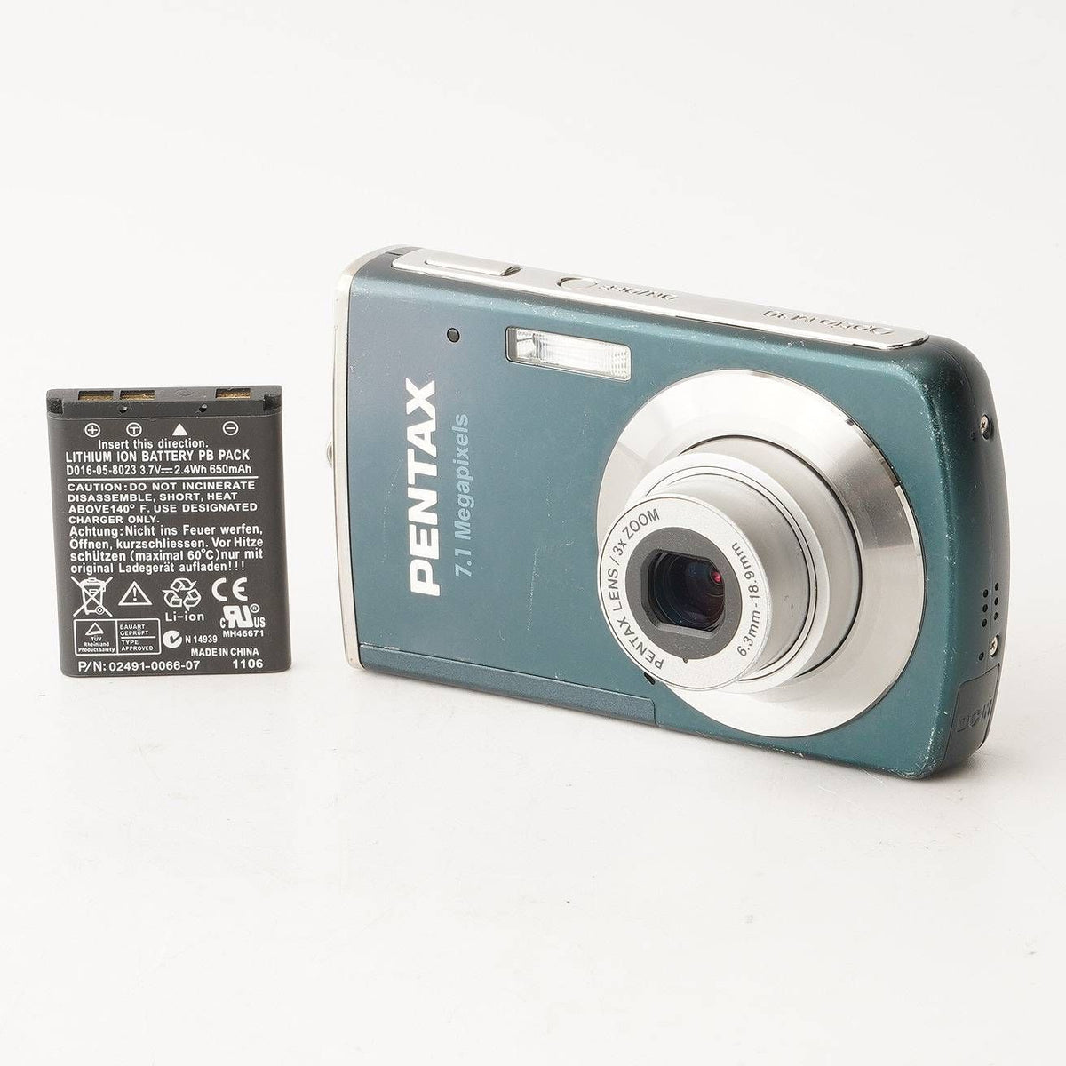 Pentax Optio M30 (Blue) - Filem.sg