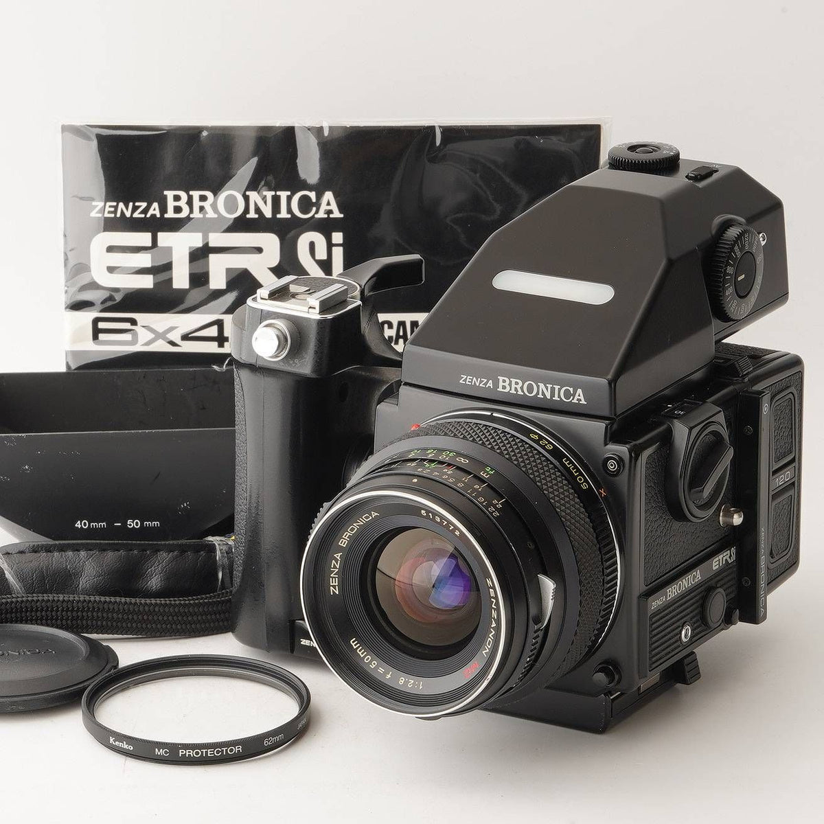 Bronica ETR Si with Zenzanon MC 50mm f/2.8 - Filem.sg