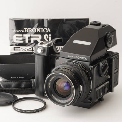 Bronica ETR Si with Zenzanon MC 50mm f/2.8 - Filem.sg