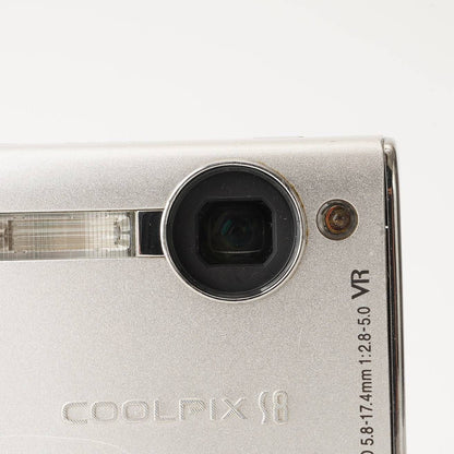 Nikon Coolpix S8 (Silver) - Filem.sg