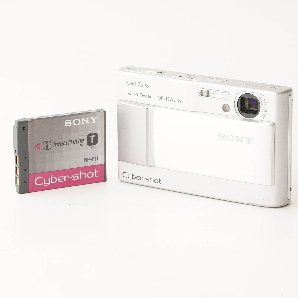 Sony Cyber-shot DSC-T10 (Silver) - Filem.sg