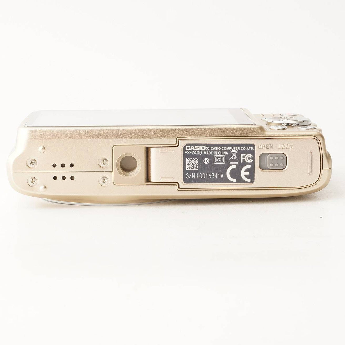 Casio Exilim EX-Z400 (Gold) - Filem.sg