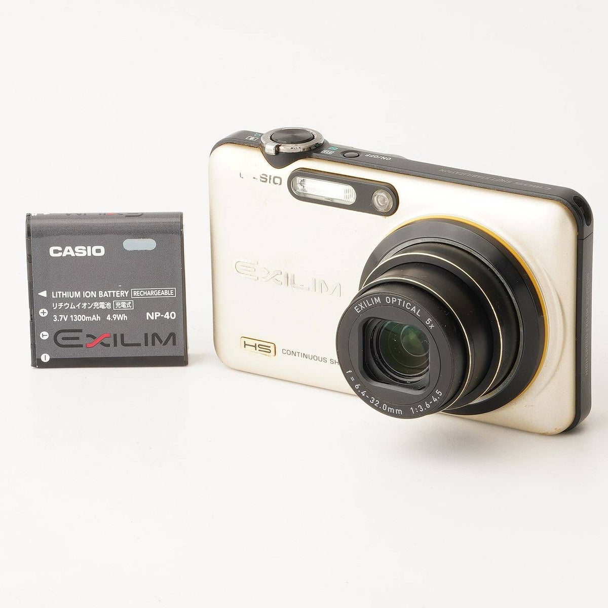 Casio Exilim EX-FC150 (Gold) - Filem.sg