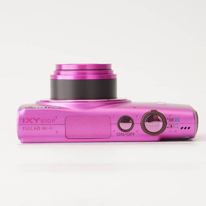Canon IXY 610F (Pink) - Filem.sg