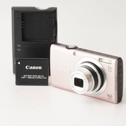 Canon PowerShot A2400 IS (Pink) - Filem.sg