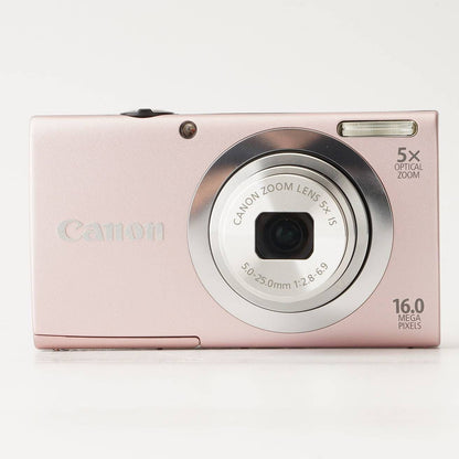 Canon PowerShot A2400 IS (Pink) - Filem.sg