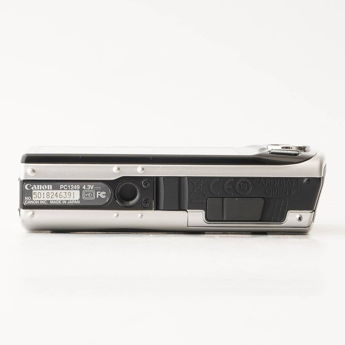 Canon IXY Digital 910 IS (Silver) - Filem.sg