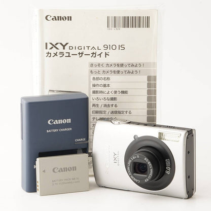 Canon IXY Digital 910 IS (Silver) - Filem.sg