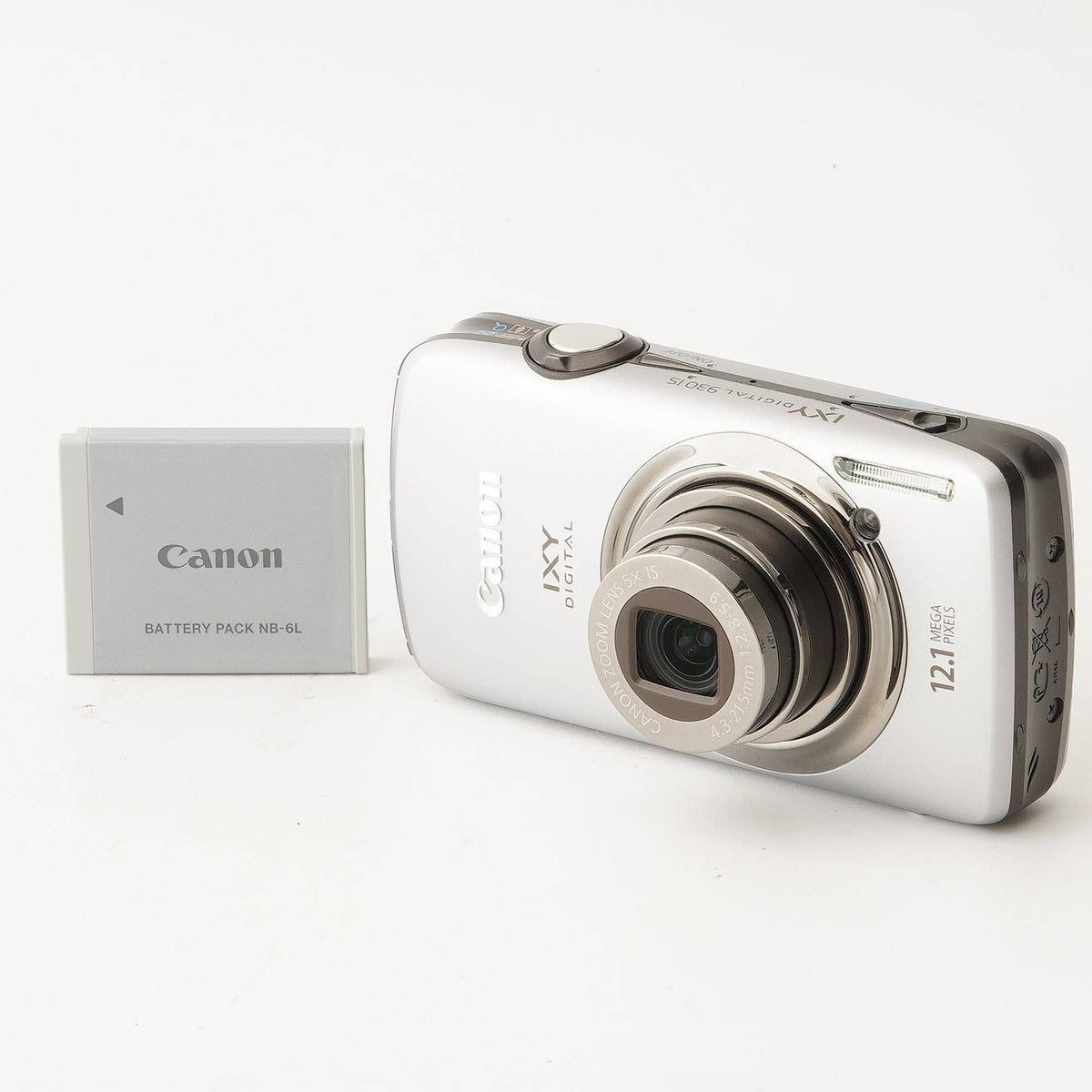 Canon IXY Digital 930 IS (Silver) - Filem.sg