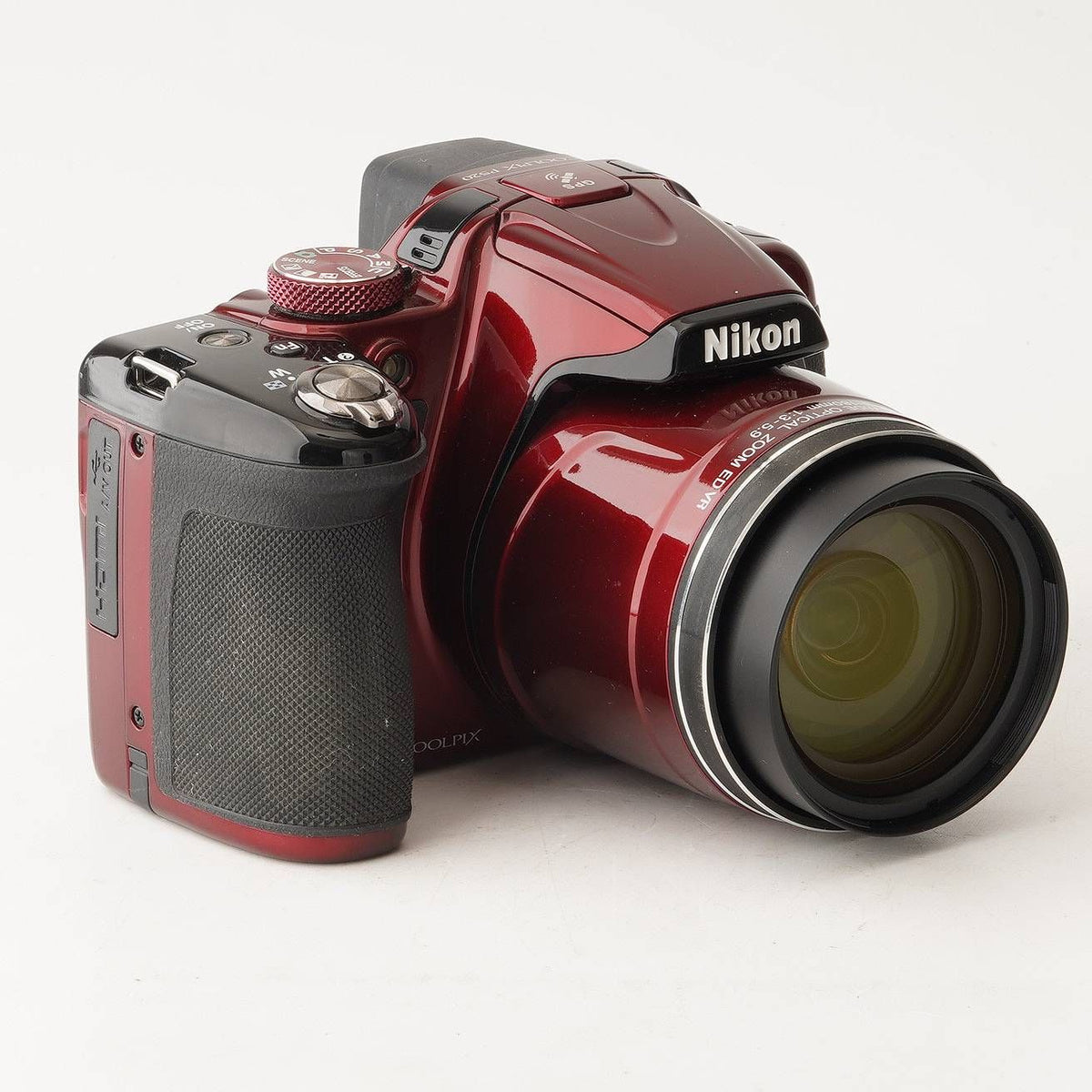 Nikon Coolpix P520 (Red) - Filem.sg