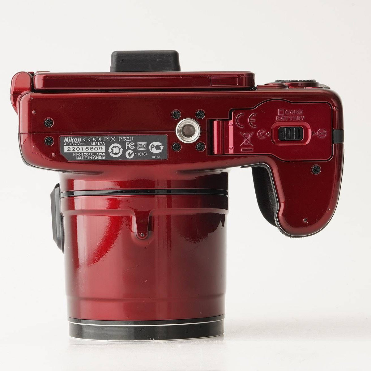 Nikon Coolpix P520 (Red) - Filem.sg
