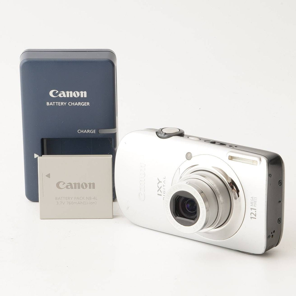 Canon IXY Digital 510 IS (Silver) - Filem.sg