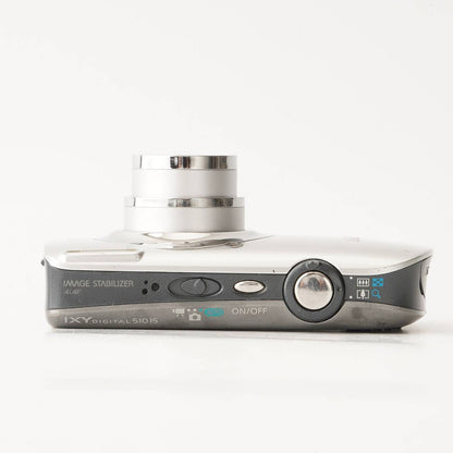 Canon IXY Digital 510 IS (Silver) - Filem.sg