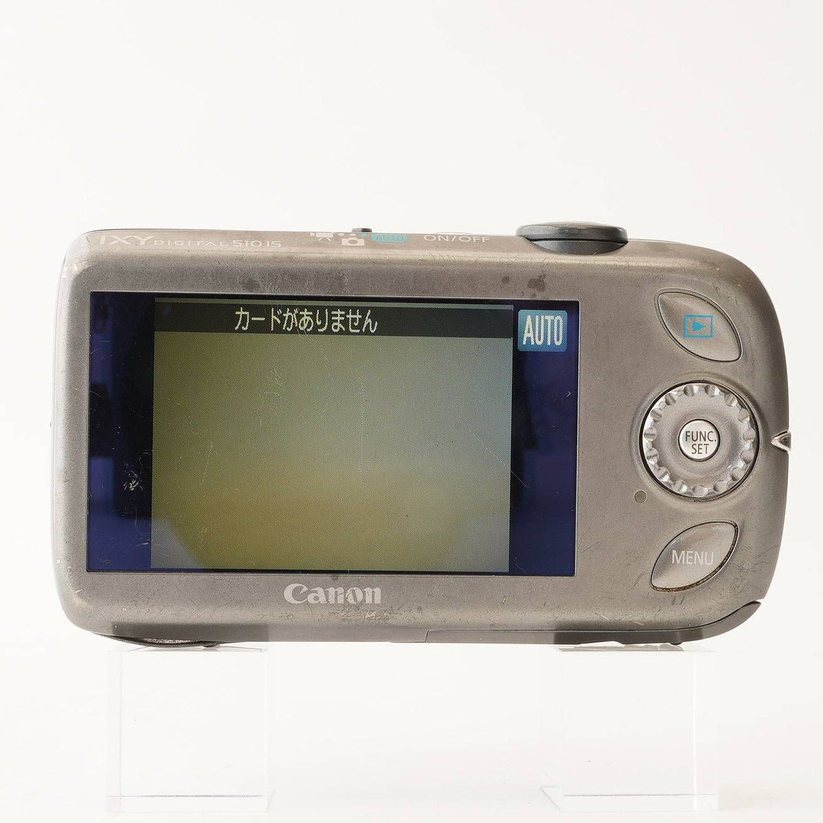Canon IXY Digital 510 IS (Silver) - Filem.sg