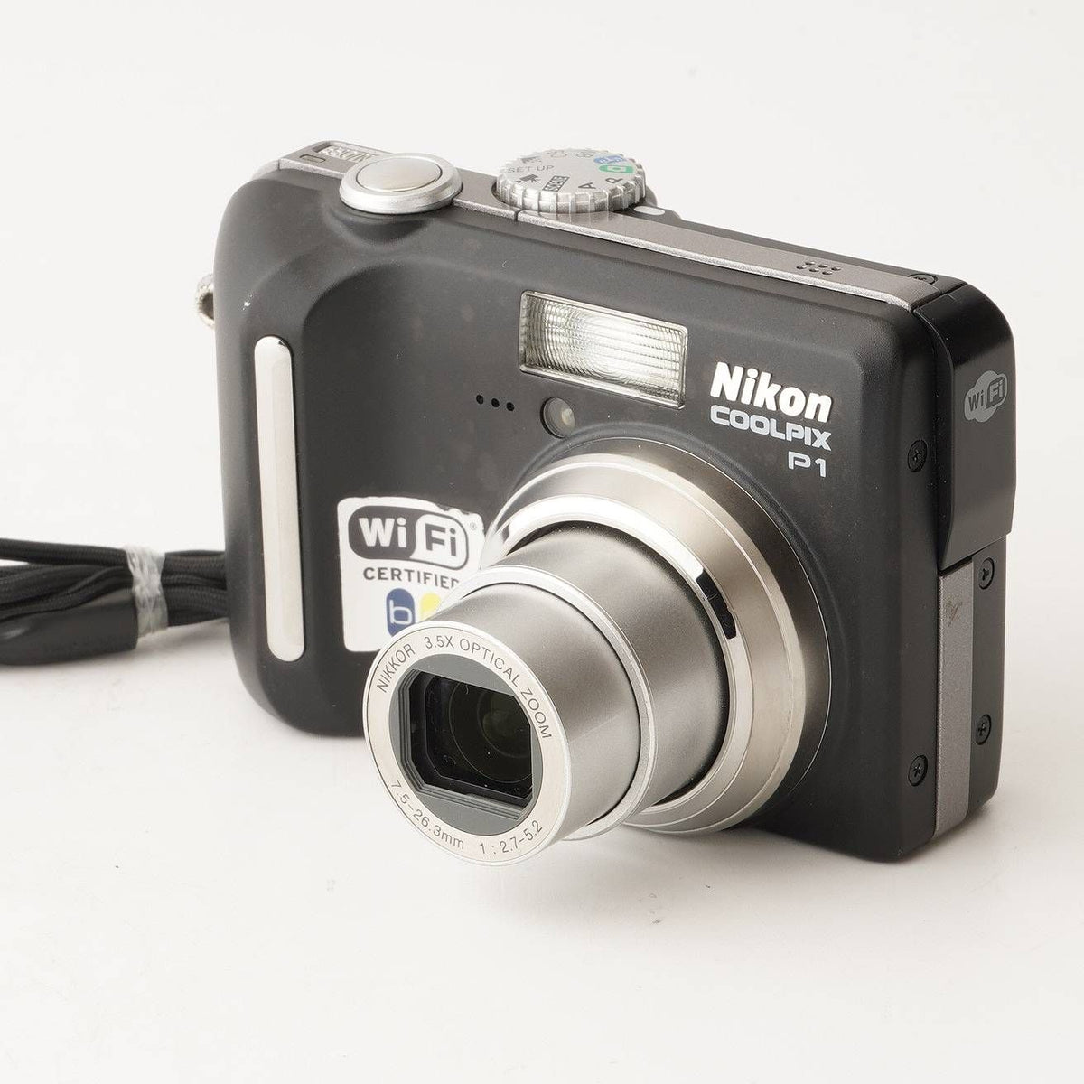 Nikon Coolpix P1 (Black) - Filem.sg