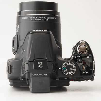 Nikon Coolpix P510 (Black) - Filem.sg