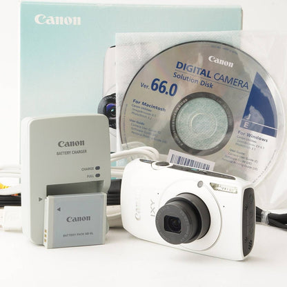 Canon IXY 30 S (White) - Filem.sg