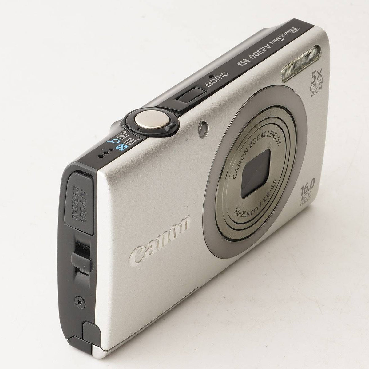 Canon PowerShot A2300 (Silver) - Filem.sg