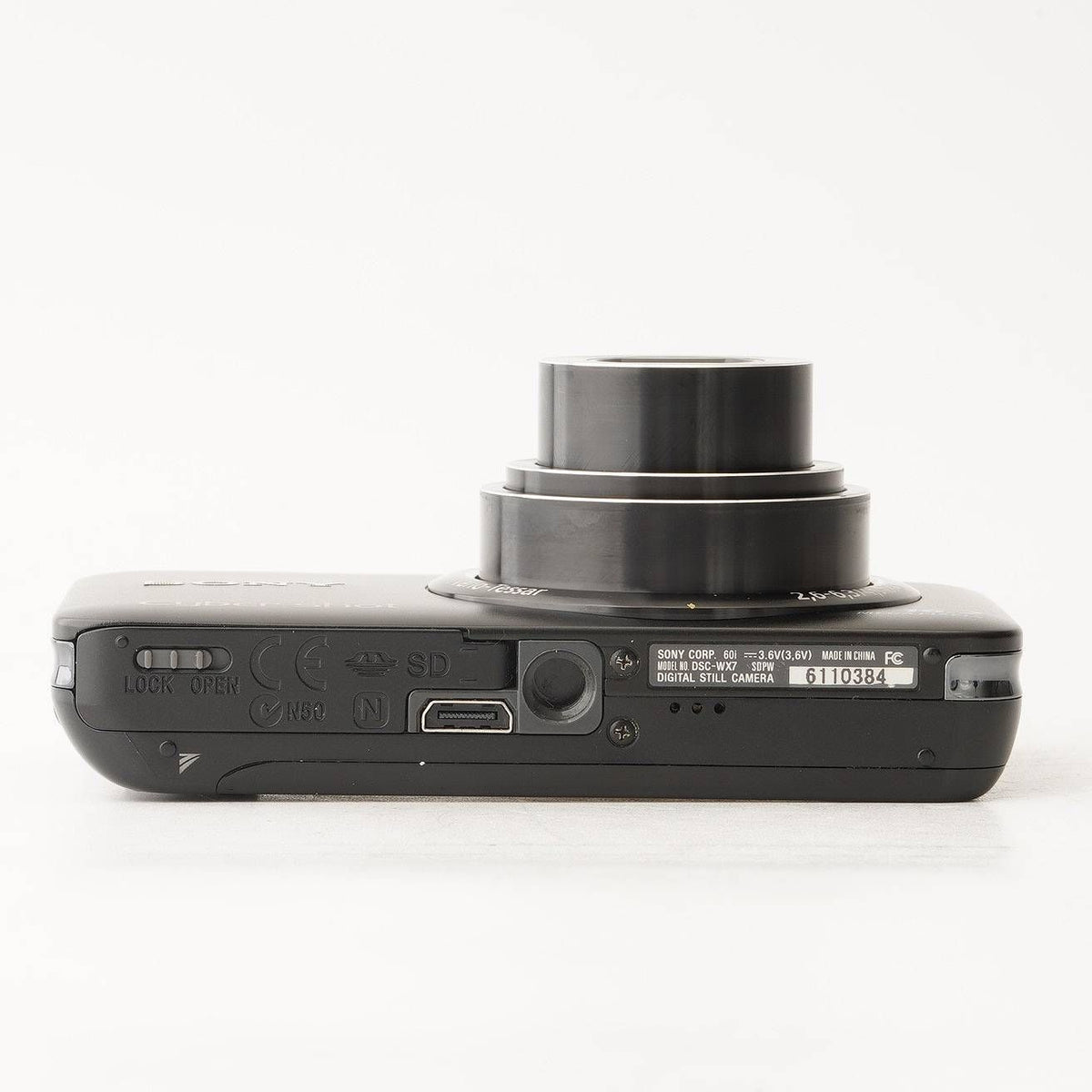 Sony Cyber-shot DSC-WX7 (Black) - Filem.sg