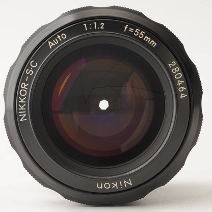 Nikon Ai-converted NIKKOR-S.C Auto 55mm f/1.2 - Filem.sg