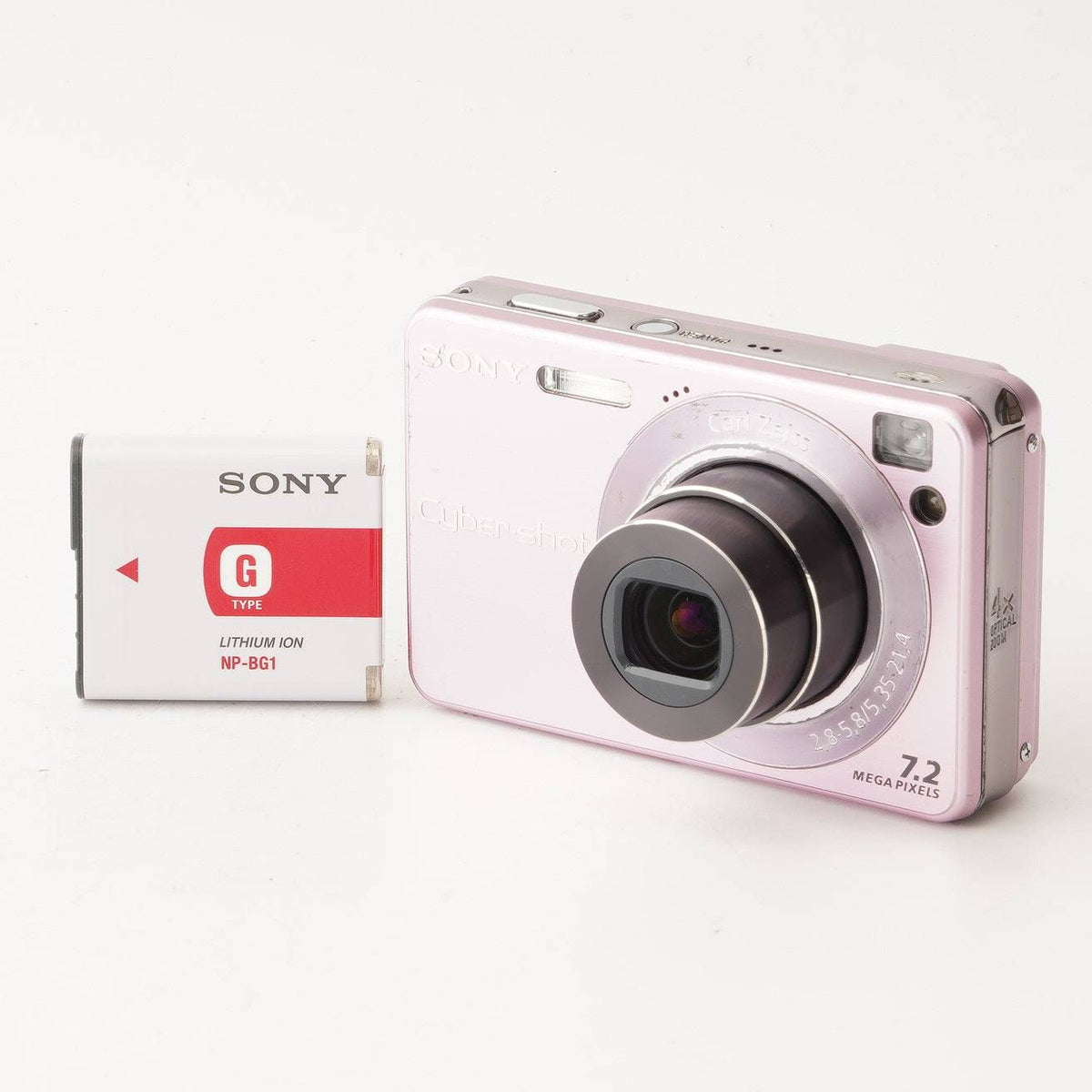 Sony Cyber-shot DSC-W120 (Pink) - Filem.sg