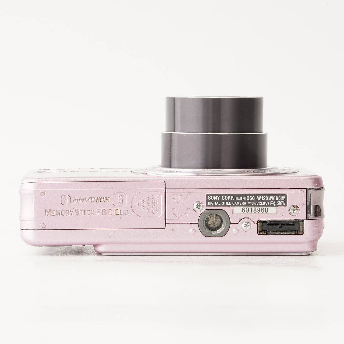 Sony Cyber-shot DSC-W120 (Pink) - Filem.sg