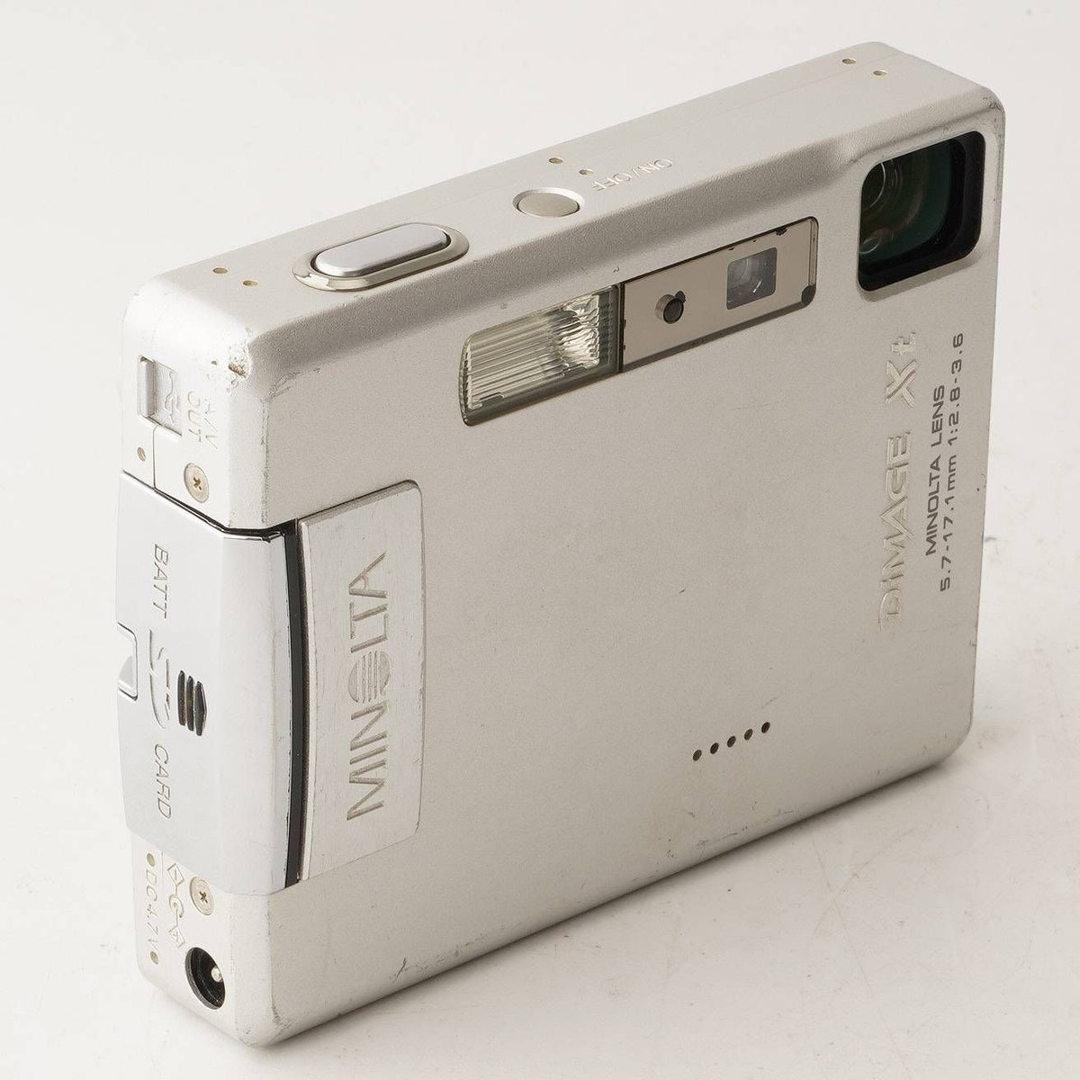 Minolta DiMAGE Xt (Silver) - Filem.sg