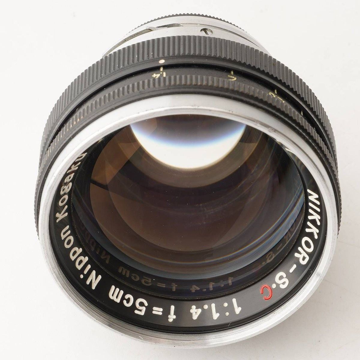 Nikon NIKKOR-S.C 50mm f/1.4 (Nikon S mount) (Black) - Filem.sg