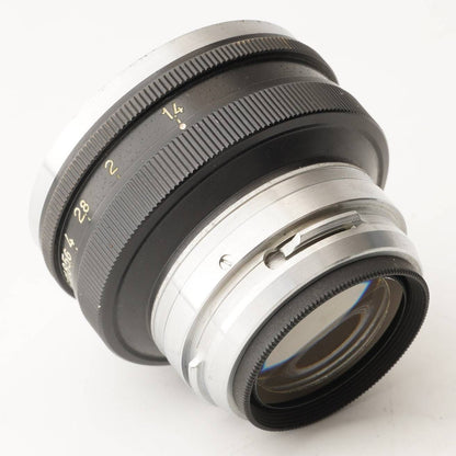 Nikon NIKKOR-S.C 50mm f/1.4 (Nikon S mount) (Black) - Filem.sg