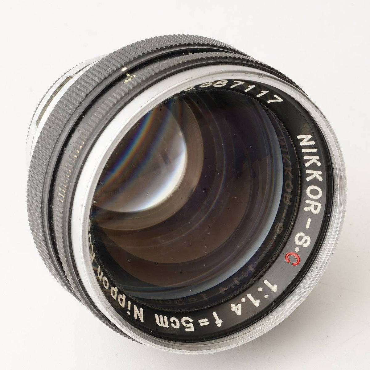 Nikon NIKKOR-S.C 50mm f/1.4 (Nikon S mount) (Black) - Filem.sg